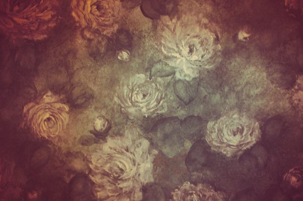 Floral vintage wallpaper hd.