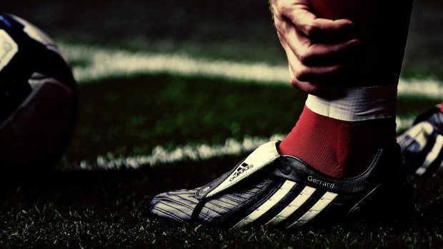 Gerrard Adidas Shoes Soccer Wallpaper.