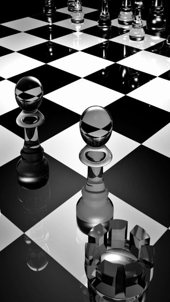 Glass Chess 3D Background for Android