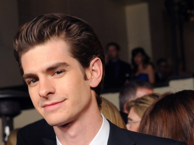 Handsome Andrew Garfield.