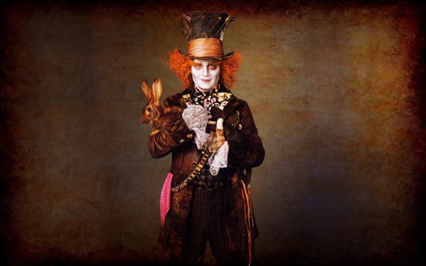 Johnny Depp in Alice in Wonderland 2560x1600.