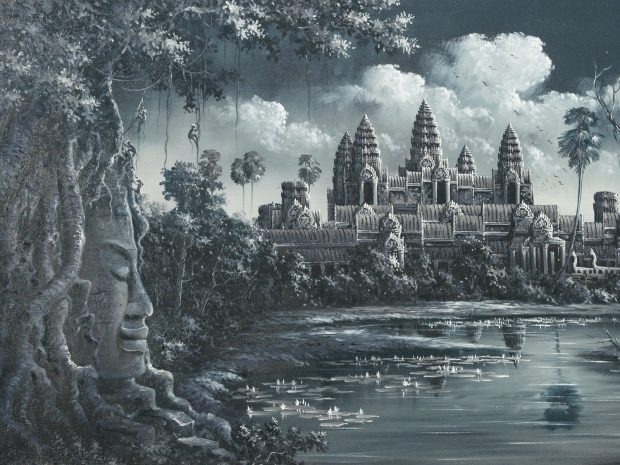 Khmer Art Angkor Wat Picture.