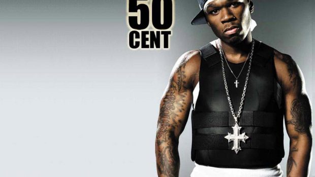 Music Poster frame 50 Cent Background.