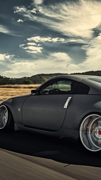 Nice 350z Stance Movement Speed Iphone Wallpaper.