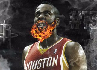 On Fire 4K James Harden Wallpapers.