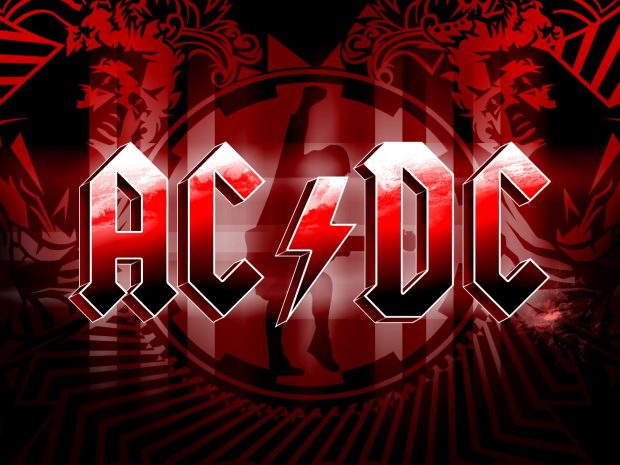 Red Ac Dc Background.