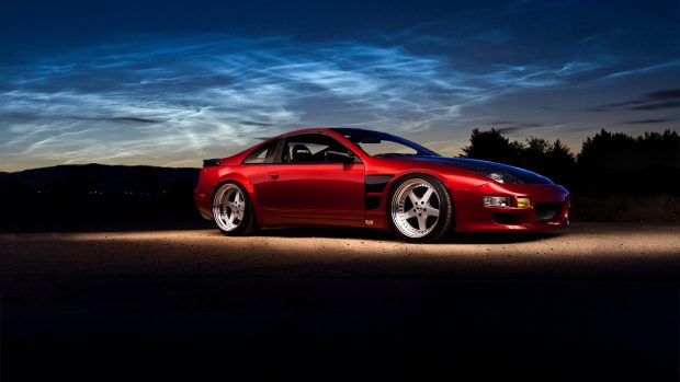 red-nissan-300zx-wallpaper