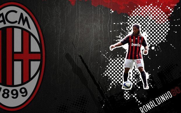 Ronaldinho Player AC Milan Wallpaper.
