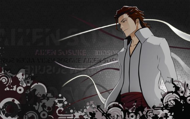 Sosuke Aizen Desktop Wallpaper.