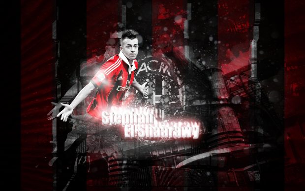 Stephan El Shaarawy AC Milan Background.