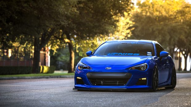 Subaru brz sports car coupe.