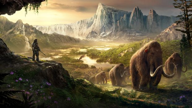 takkar-mammoths-in-far-cry-primal-4k-resolution-picture