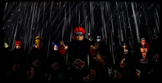 The Akatsuki Wallpaper by calibur222.