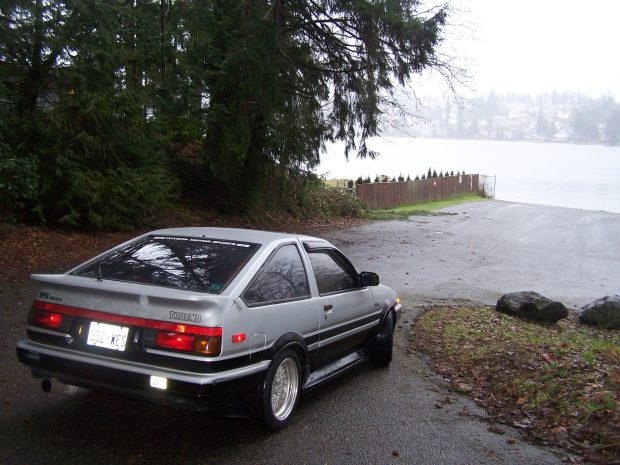 Toyota Corolla Ae86 HD Background.