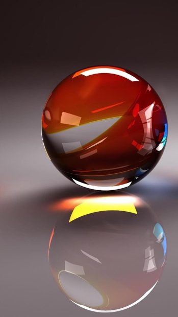 Transparent Ball 3D Wallpaper for Android