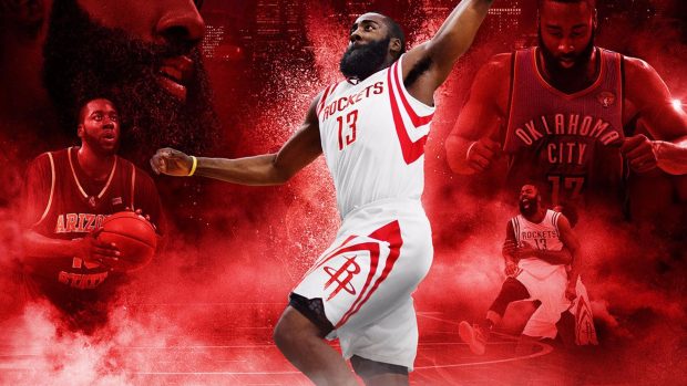 Triple Threa 4K James Harden Wallpapers.