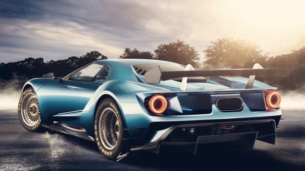 2017 ford gt concept car.