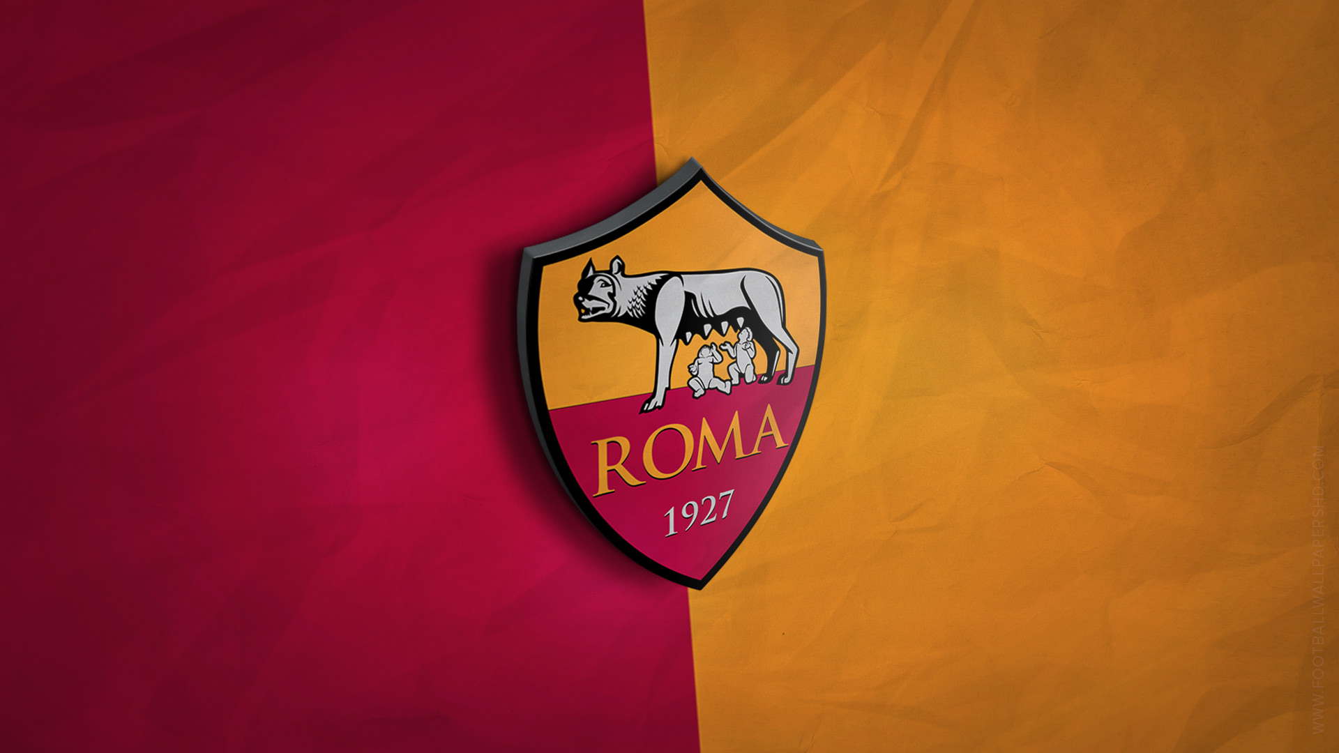 As Roma Logo Wallpaper Free Download - PixelsTalk.Net