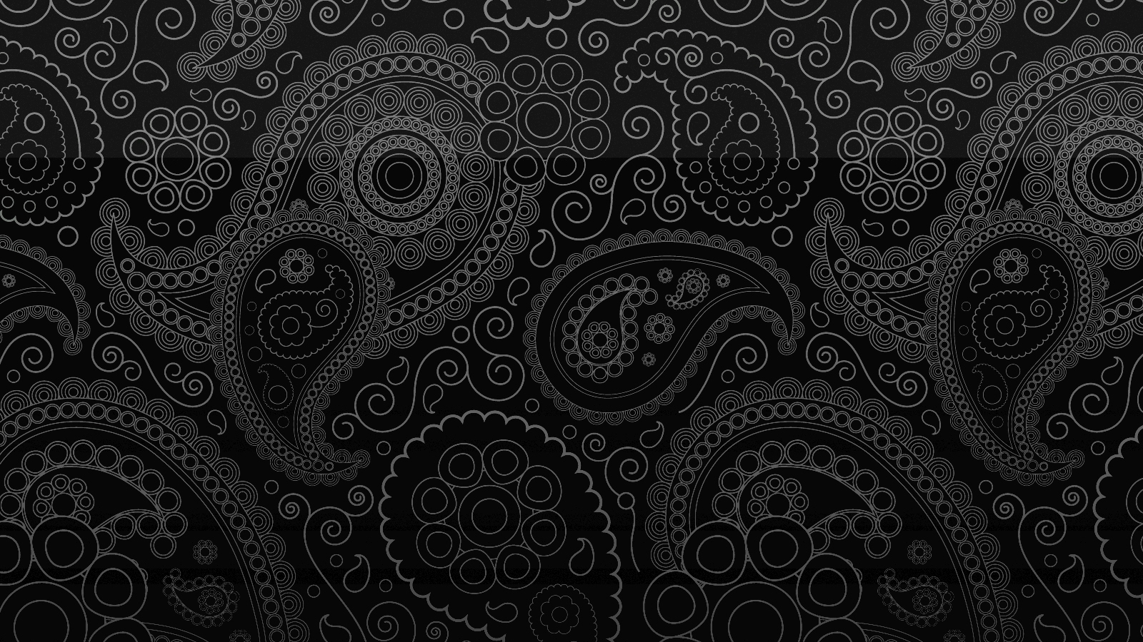 Black Paisley Wallpaper
