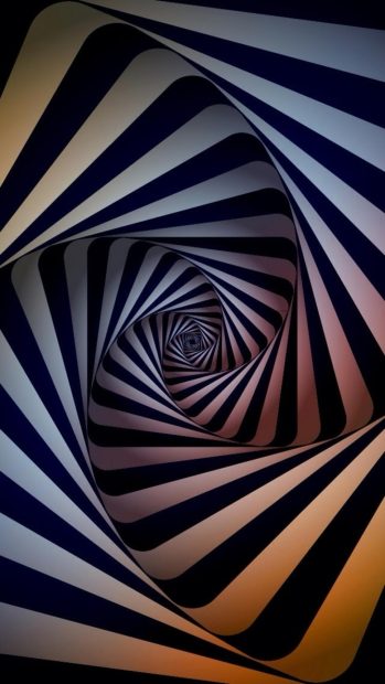 Abstract Swirl Dimensional 3D iphone 6 wallpaper.