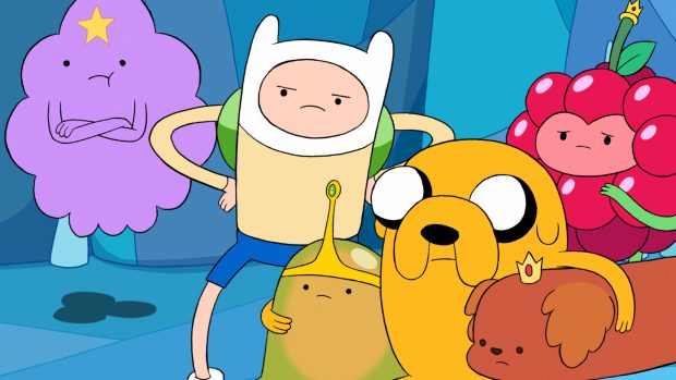 Adventure time cartoon.