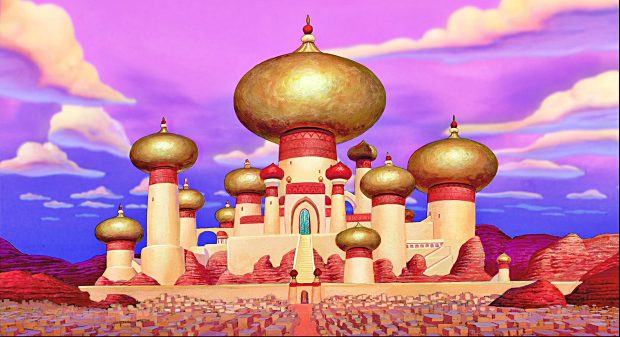 Aladdin sultans palace taj mahal.