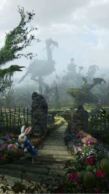 Alice In Wonderland iPhone Wallpaper Free Download.