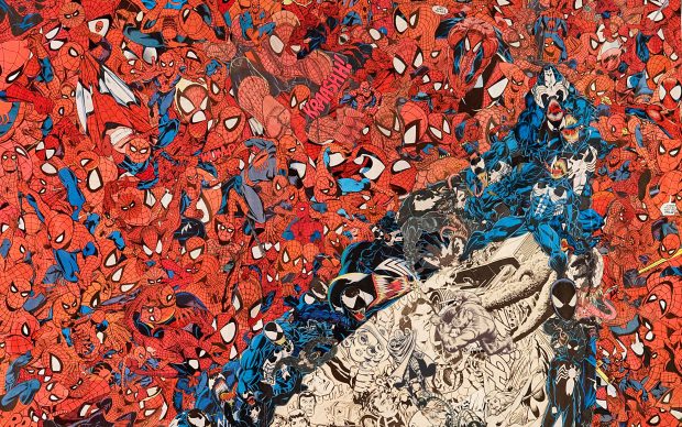 Amazing spider man Collage picture.