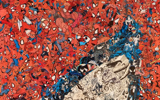 Amazing spider man Collage picture.