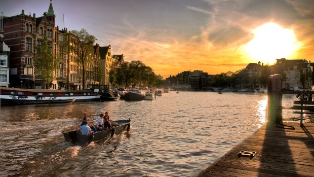Amsterdam Backgrounds Free Download.