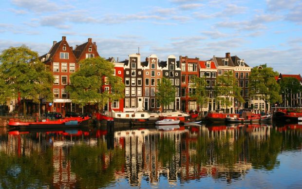 Amsterdam city wide hd wallpapers.