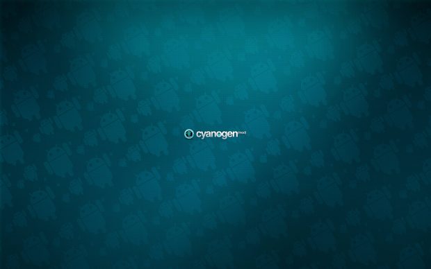 Android blue cyanogenmod minimal.