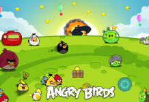 Angry Birds Background HD.