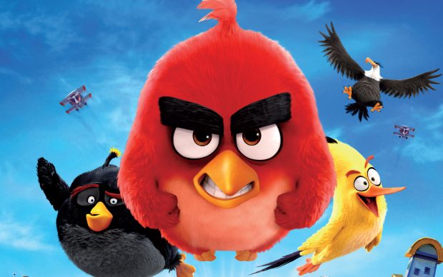 Angry Birds Desktop Background.