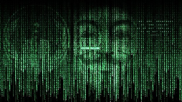 Animated Matrix Desktop Background.