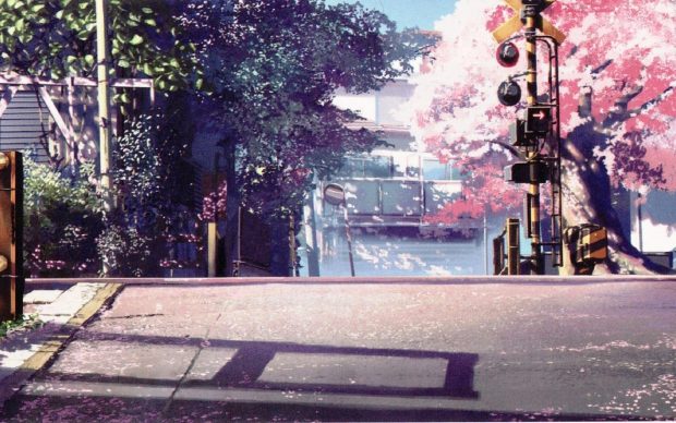 Anime 5 centimeters per second.