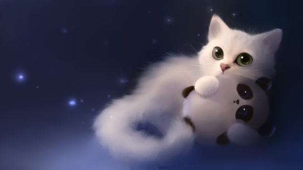 Anime Cat Wallpaper HD.