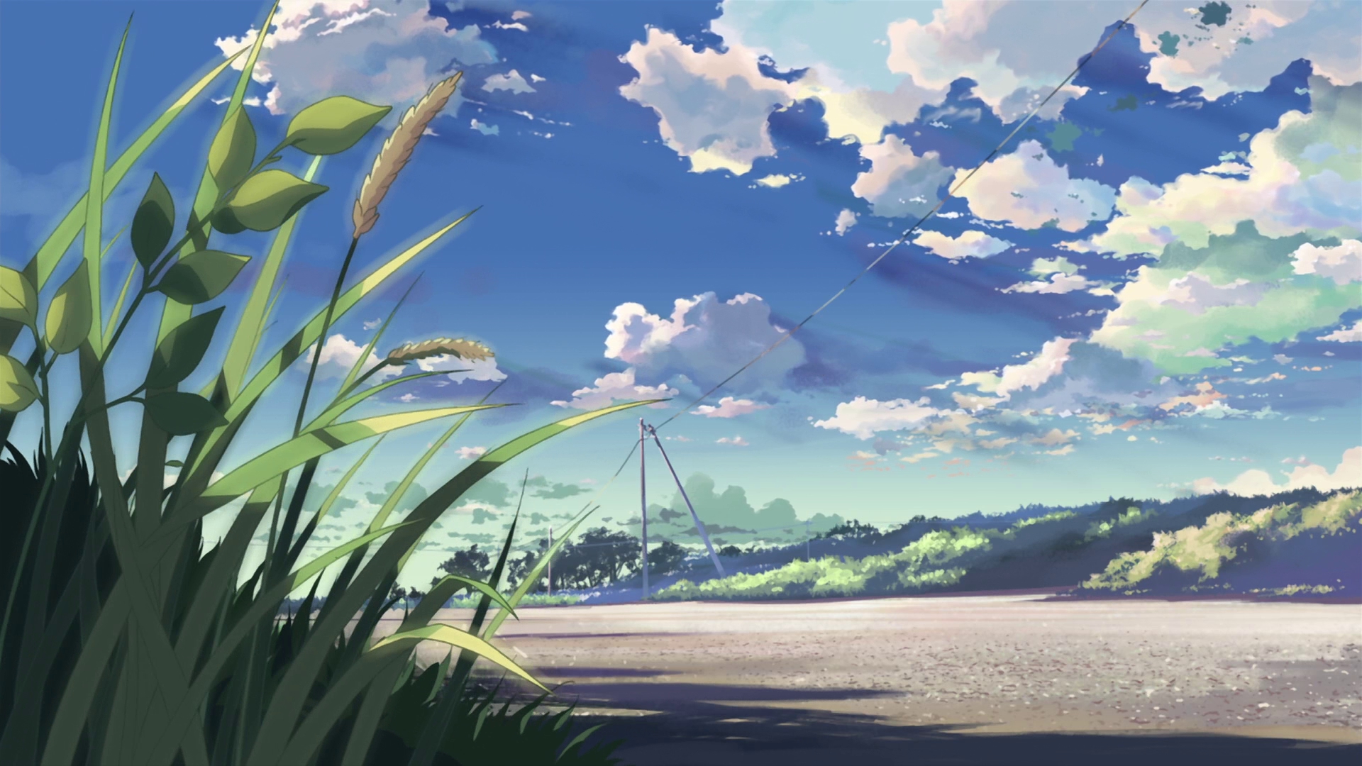 Anime scenery sunset anime school girl clouds artwork Anime HD  wallpaper  Peakpx