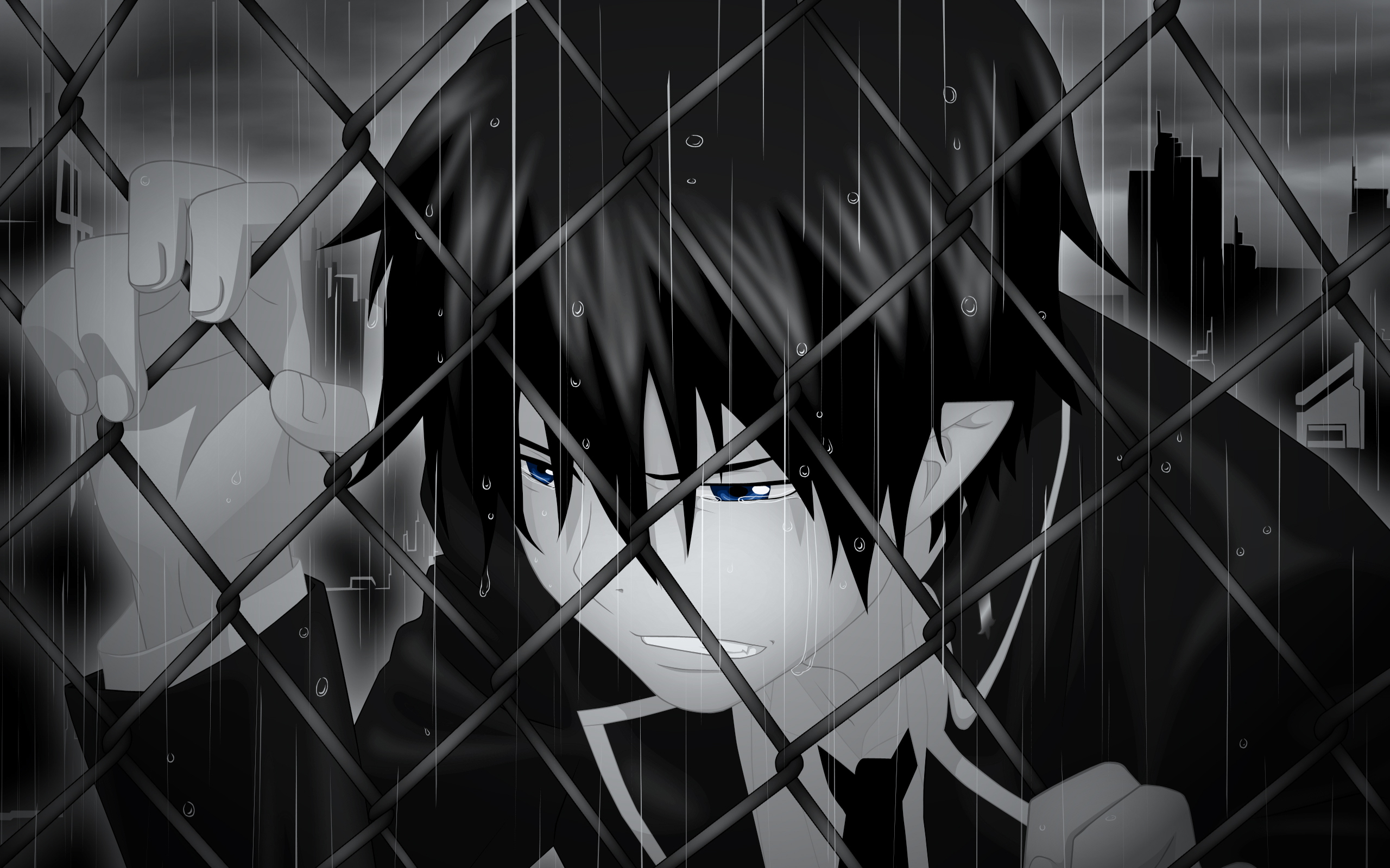 Anime Sad Boy Background Media File PixelsTalkNet