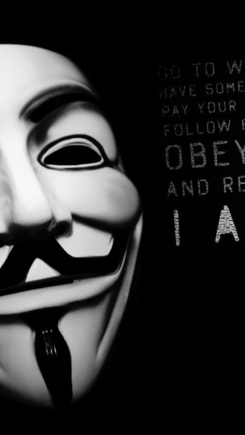 Anonymous Full HD Wallpaper for Iphone.