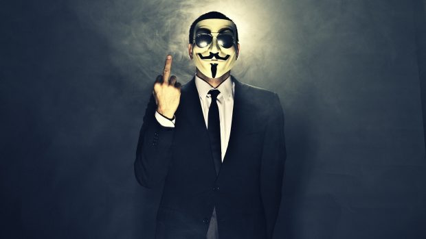 Anonymous Mask Wallpapers HD For Desktop.