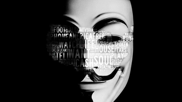 Anonymous Mask backgrounds Download.