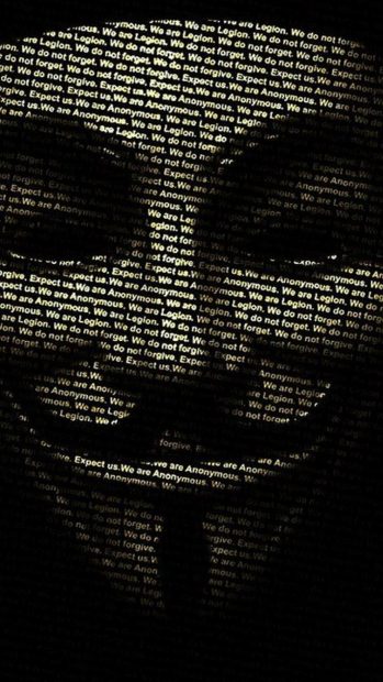 Anonymous Wallpaper Full HD for Iphone.