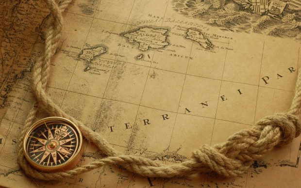 Antique Map HD Background.