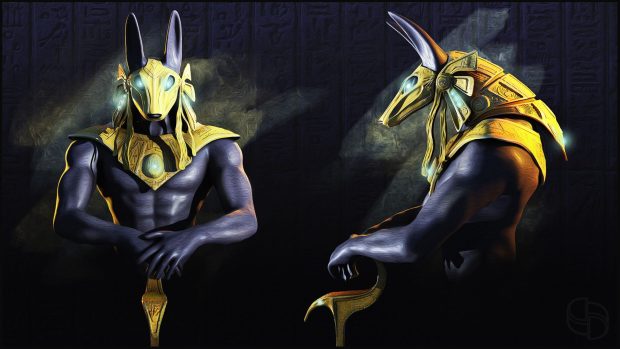 Anubis Desktop Wallpaper.