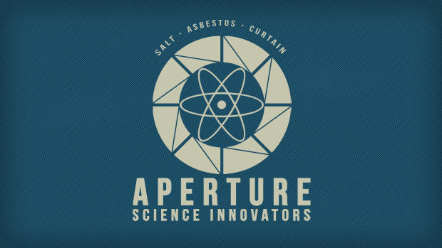 Aperture Laboratories Desktop Wallpaper.