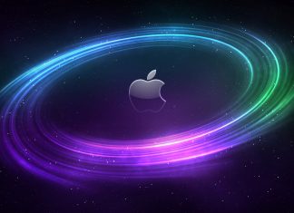 Apple mac space wallpaper.