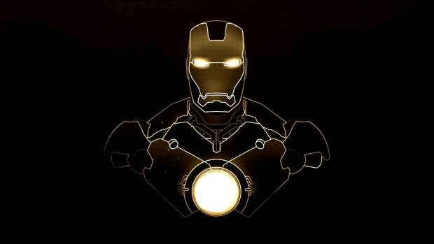 Arc Reactor Iron Man Background Full HD.