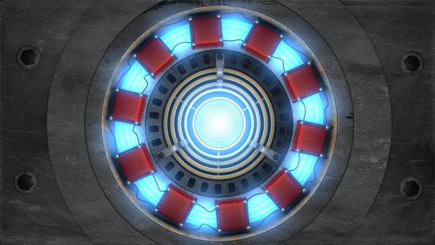 Arc Reactor Iron Man HD Background.