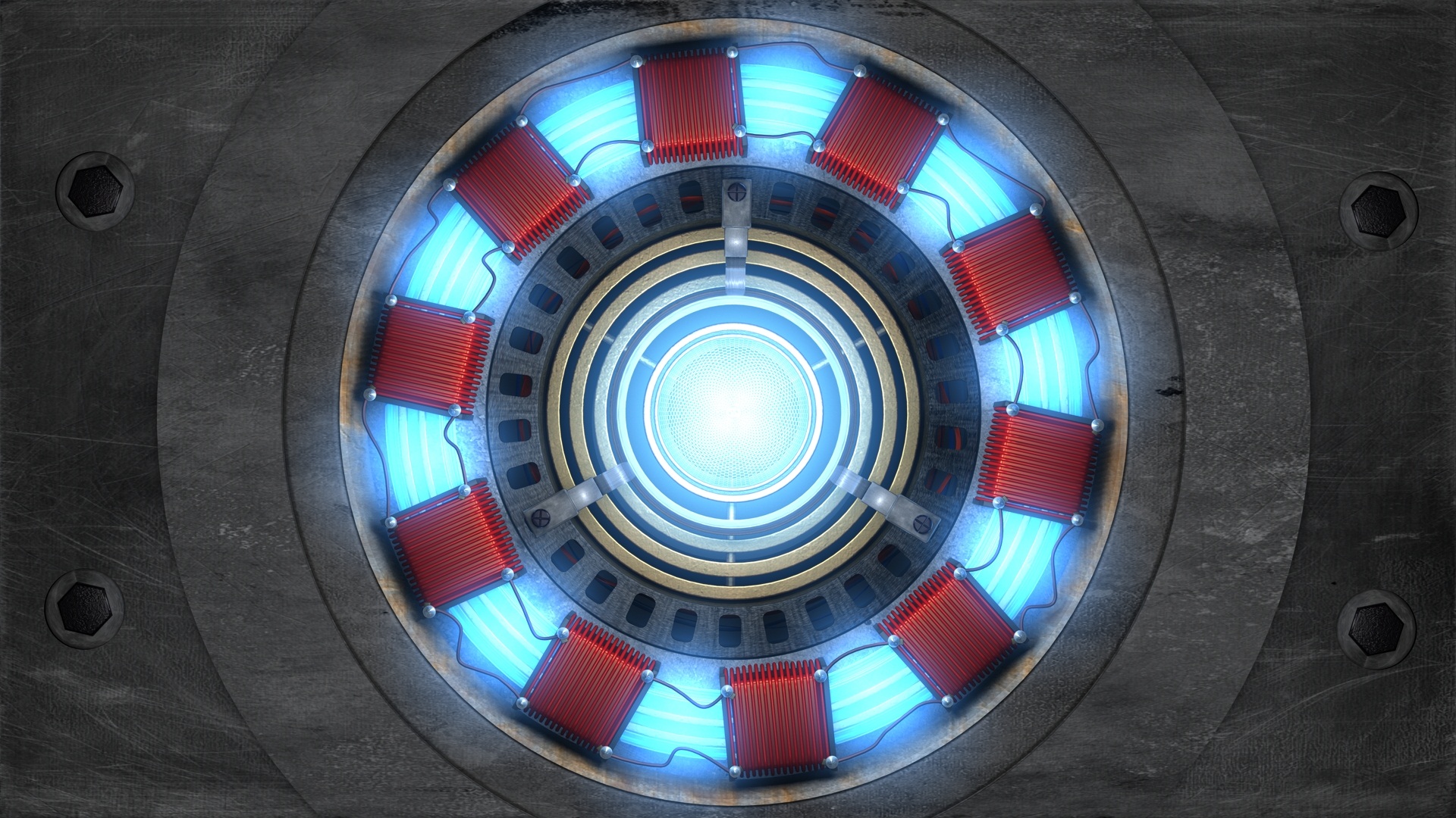 Arc Reactor Iron Man Background Download Free 
